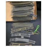 Assorted HO Scale Model Train Track Lot