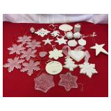 Assortment of Festive Hanging Decorations