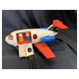 Vintage 1970s Fisher Price Fun Jet Playset ï¿½