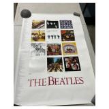 Vintage Beatles Discography Poster