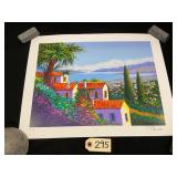 Pauker Mediterranean Coastal Print, EA