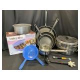 Kitchenware Lot with Babycakes Maker