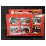 IH 6pc Historical Tractor Set, NIB