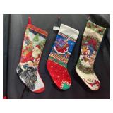 Needlepoint Christmas Stockings, Mary Engelbreit