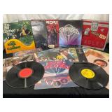 Large Collection of Vintage Vinyl LPs