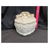 Vintage Ceramic Heart Trinket Box