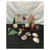 Assortment of Christmas Decorations