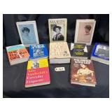 Collection of Nine Biographical Books