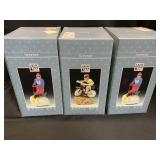 3- Schmid  Glazed Ceramic Music Boxes