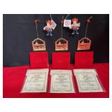 Nebraska Cornhusker Collector Ornaments!