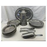Nice Collection of Wilton Co. Armetale Dinnerware.