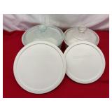 Set of 2 Corningware Dishes W/ Lids
