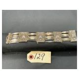 Mexican Sterling Silver Link Bracelet