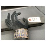 Vintage Siam Sterling Niello Bracelet