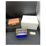 Dior Vanity Box and Crystal Trinket Box