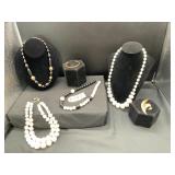 Trifari Brooch and Costume Jewelry Lot