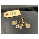 Mixed Metal Charm and Pendant Lot