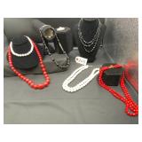 Vintage Fashion Jewelry Necklace Lot