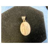 Two Silver Pendant Necklaces
