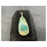 Turquoise Pendant and Ring Set