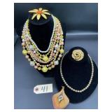 Vintage Jewelry Collection, Lisner, Park