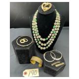 Vintage Multi-Strand Necklace & Jewelry