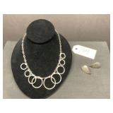 Mexican Sterling Silver Jewelry Set