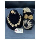 Vintage Jewelry Lot: Coro & Nolan Miller