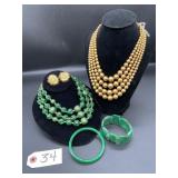 Vintage Bead Jewelry Collection