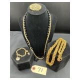 Monet & Freirich Costume Jewelry Set