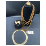 Monet Collar, Beads & Sarah Coventry