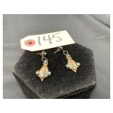 Sterling and Turquoise Dangle Earrings