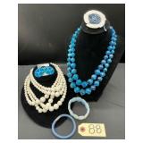 Vintage Fashion Jewelry Costume Lot
