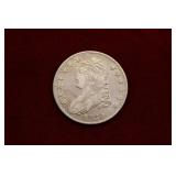 1830 small "o" US Capped Bust Half Dollar