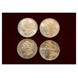 Morgan Silver Dollars 1879S -1882S BU