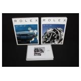 Three Collectible Rolex Books and magazines,