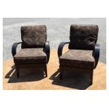 Pair of Modern Ethan Allen Chairs