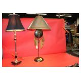 2pc Contemporary Lamps