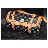 Multicolored Louis Vuitton round Handbag