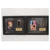 2pc Framed Filmcell; Stars Episode 1 and S2
