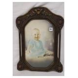 1920's Frame w/ baby photo
