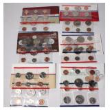 6 US Mint Sets, 1984-85-86-87-88-89 in original