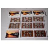 4 US Proof Sets, 2017-18-19-20 in original boxes.