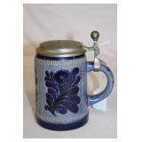 Vintage Mar & Remy German cobalt blue Beer