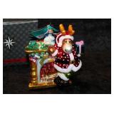 Christopher Radko Mossey Mantle Ornament. Approx