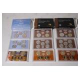 3 US Proof Sets, 2010-11-12 in original boxes.