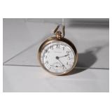 Small Waltham Pocket Watch, B&B Royal 20 Yr. Gold