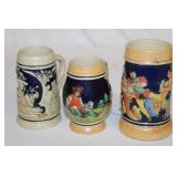 3pc Child's mugs smallest 4'