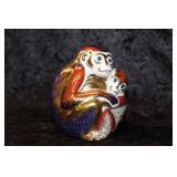 Royal Crown Derby Monkey & Baby Imari