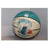 1996 - 97 Charlotte Hornets Team signed
